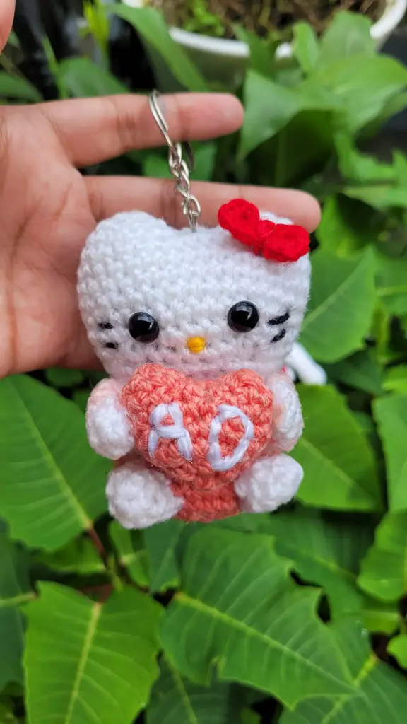 Hello kitty with initials 