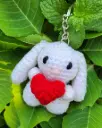 Bunny with Red Heart