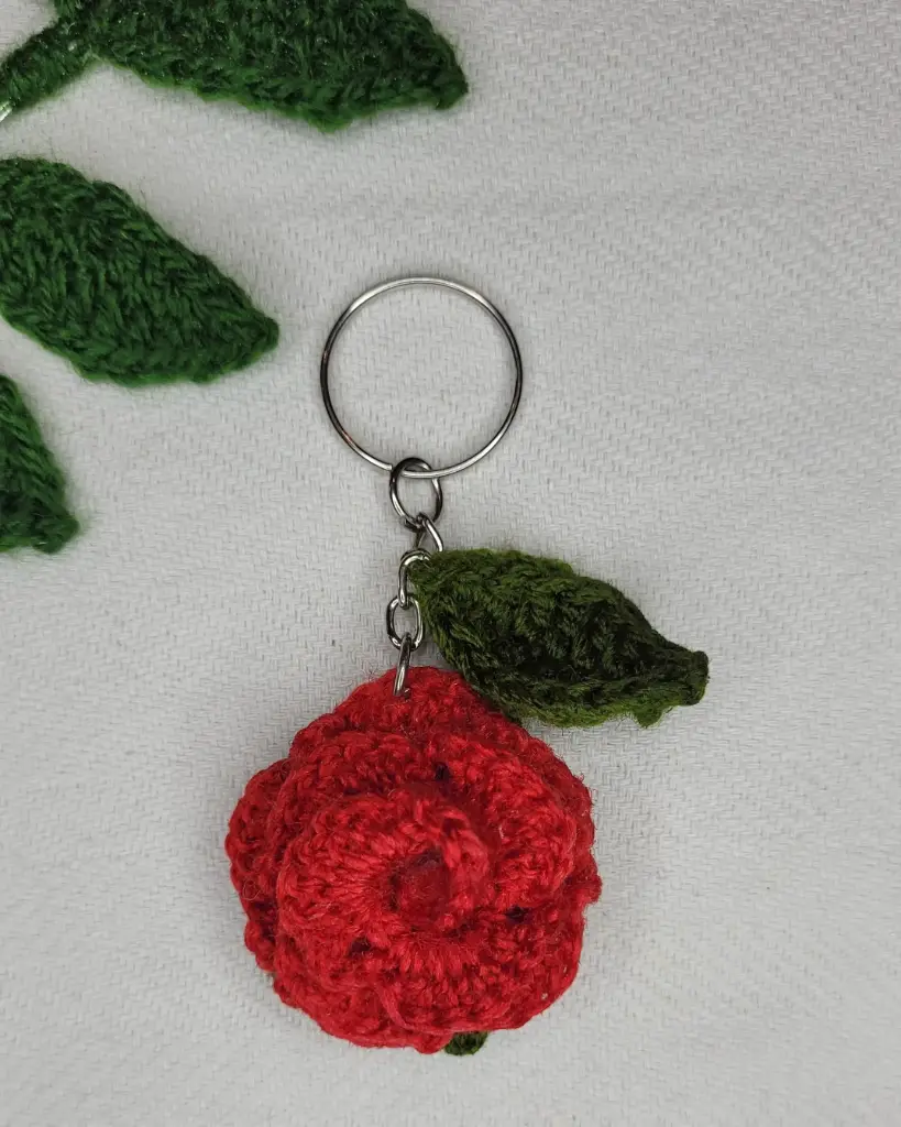 Rose Keyring