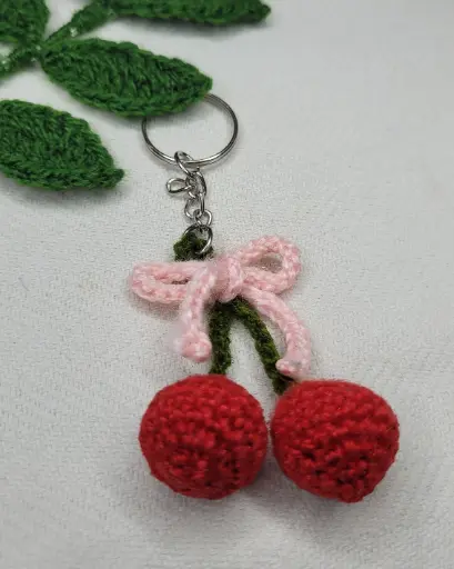 Cherry Keyring