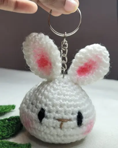 Rabbit Keyring